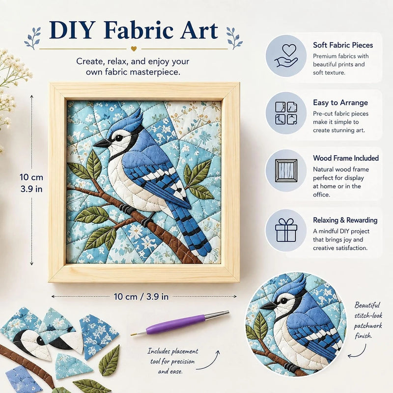 No-Sew Kinusaiga Fabric Art Kit