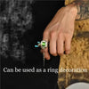Fishing Reel Pendant as Necklace or Ring