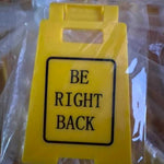 Office Warning Desk Signs