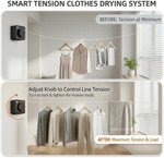 Retractable Wall Mounted Clothesline