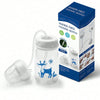 Hands-Free Baby Feeding Bottle