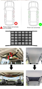 Double-Layer Car Ceiling Cargo Net