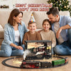 Electric Train Set with Smokes and Lights