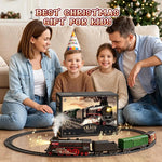 Electric Train Set with Smokes and Lights