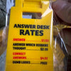 Office Warning Desk Signs