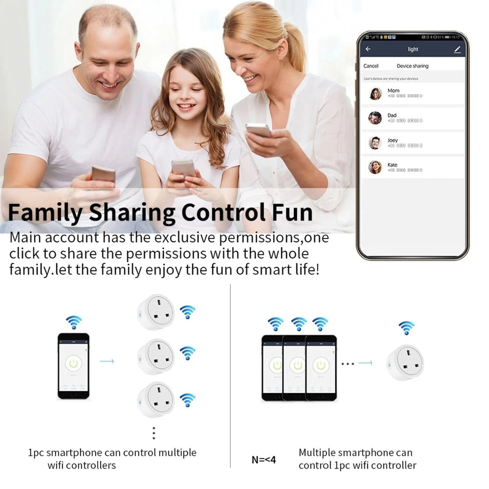 WiFi Remote Control Smart Plug