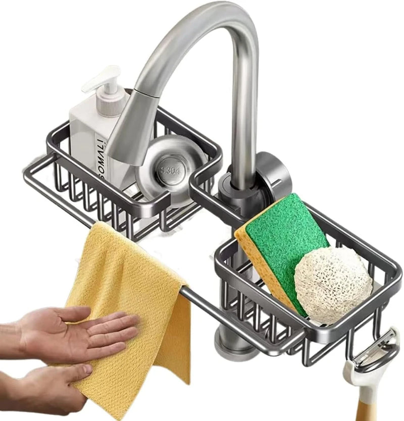 Adjustable Faucet Basket