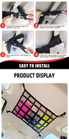 Double-Layer Car Ceiling Cargo Net