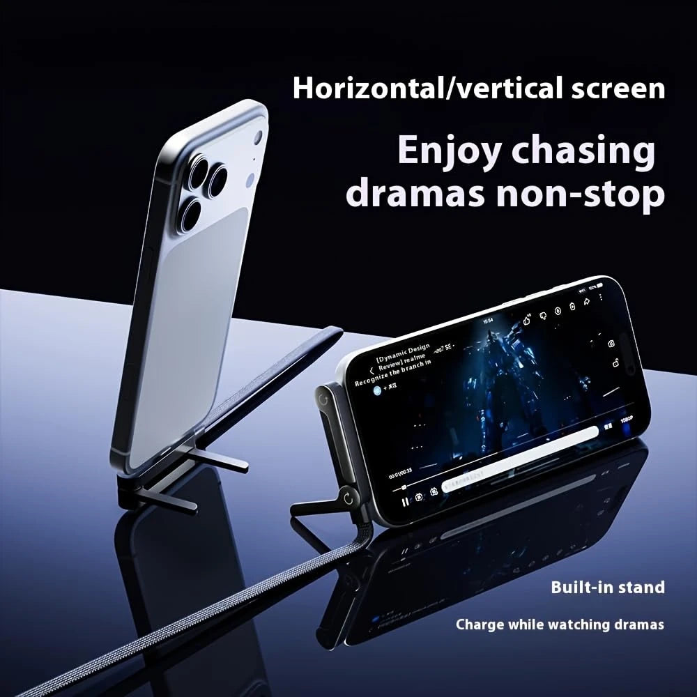 2-in-1 Charging Cable and Phone Stand