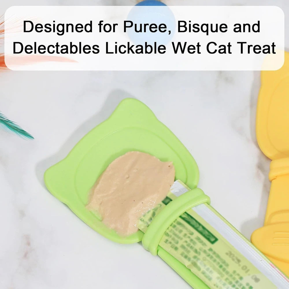 Cat Treat Squeeze Spoon