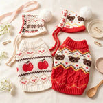 Cable-Knit Dog Sweater