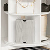 Rotating Shoe Rack Tower