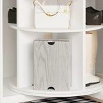 Rotating Shoe Rack Tower