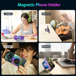 Waterproof Magnetic LED Bluetooth Speaker
