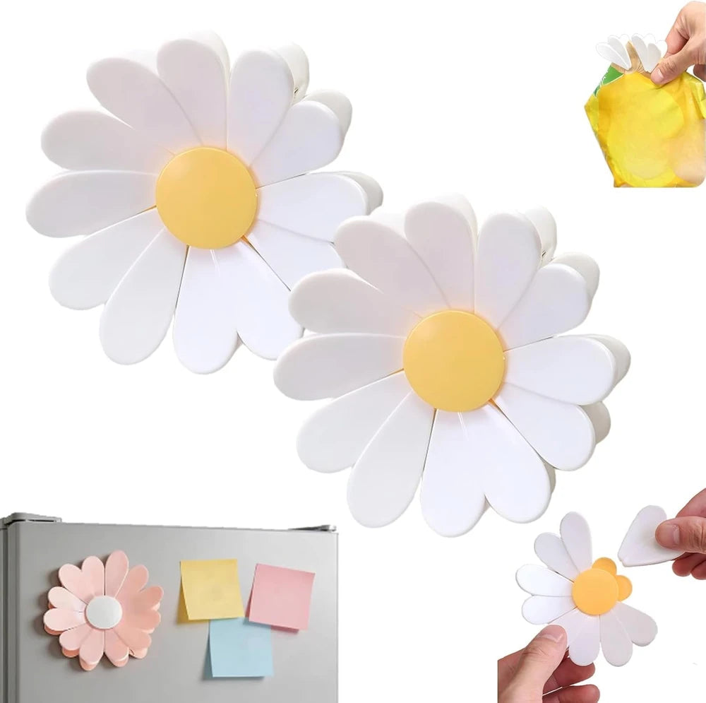 Magnetic Daisy Chip Clip Set
