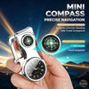 Windproof Torch Lighter, Compass and Watch