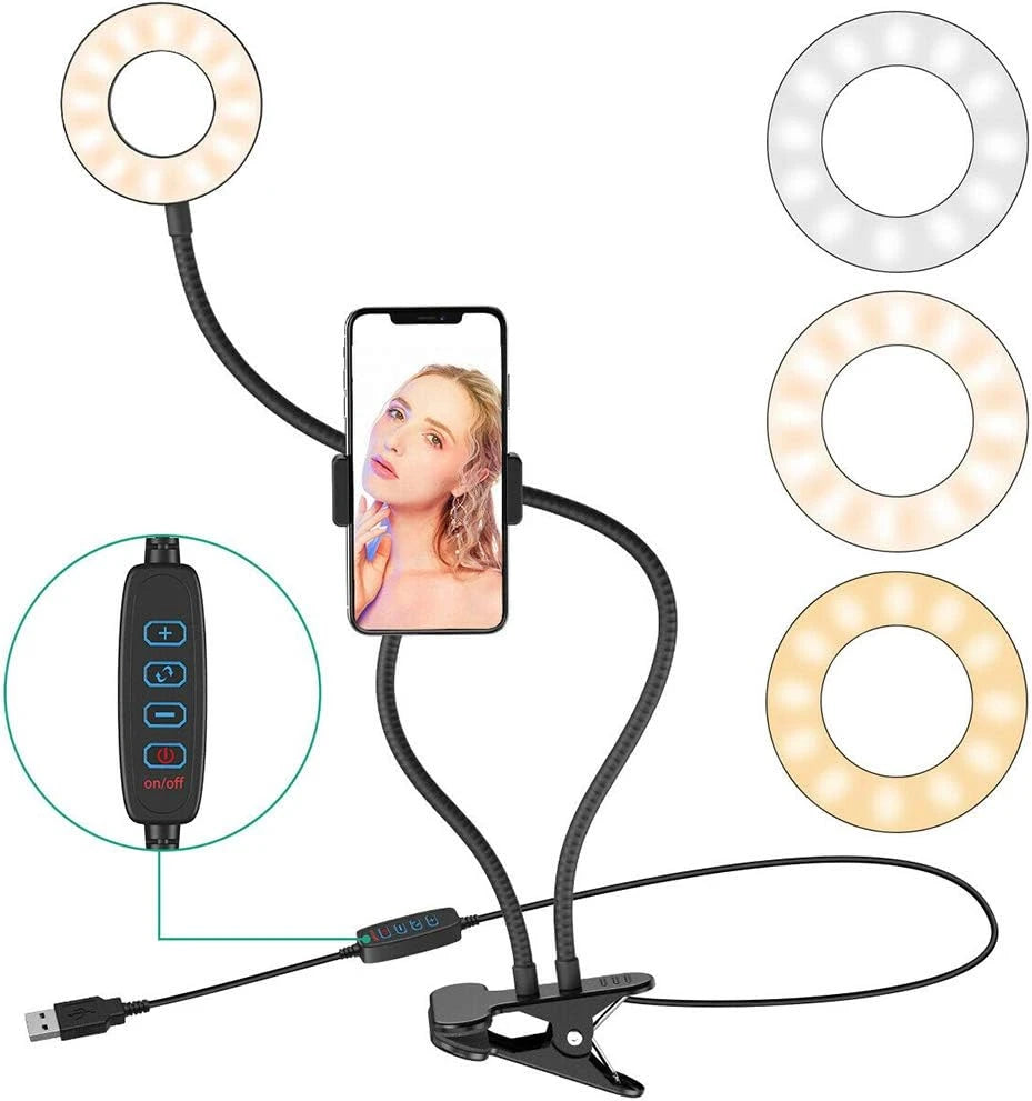 Selfie Ring Light with Phone Holder