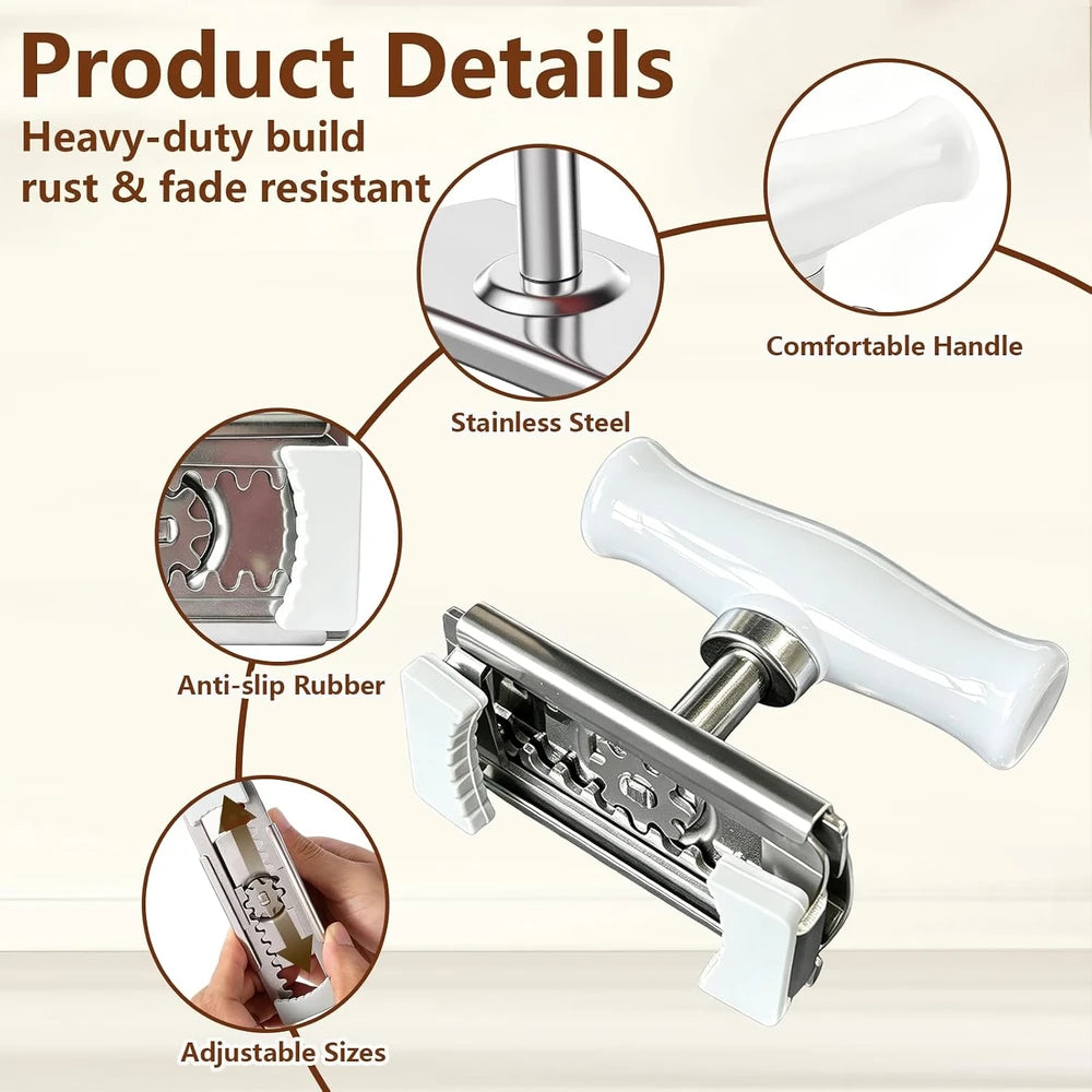 Adjustable Stainless Steel Jar Opener