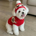 Cable-Knit Dog Sweater