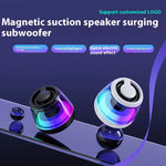 Waterproof Magnetic LED Bluetooth Speaker