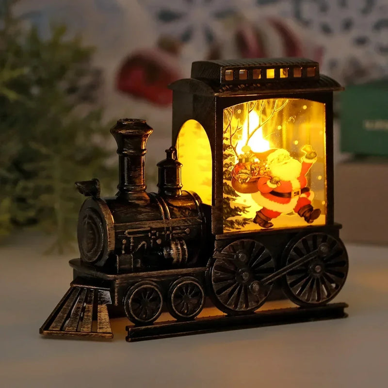 Christmas Retro Train LED Night Light