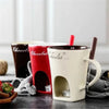 Ceramic Chocolate Fondue Mug