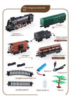 Electric Train Set with Smokes and Lights