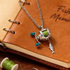 Fishing Reel Pendant as Necklace or Ring