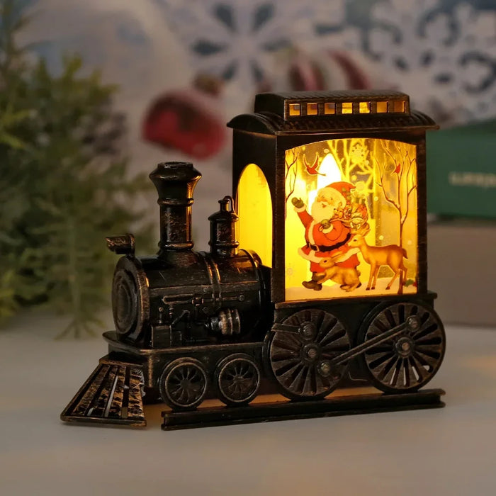 Christmas Retro Train LED Night Light