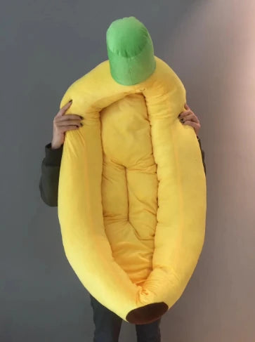 Banana Bed for Dogs and Cats