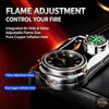 Windproof Torch Lighter, Compass and Watch