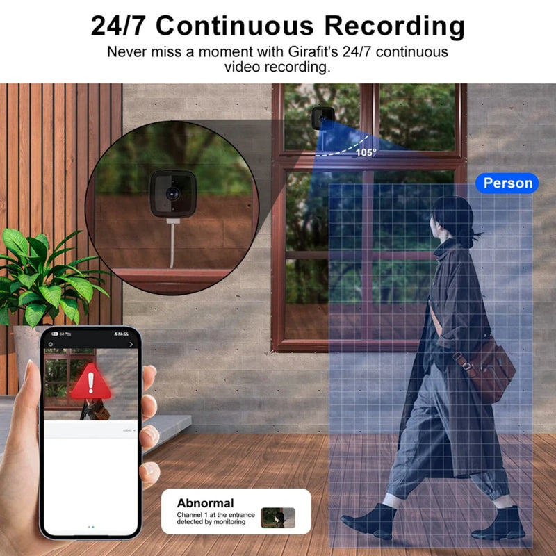 WiFi Monitor Camera with Night Vision